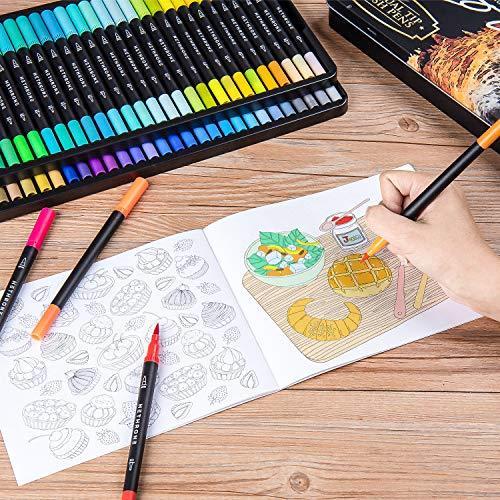 Image du produit Hethrone Set de feutres (Multicolore, 100 x)