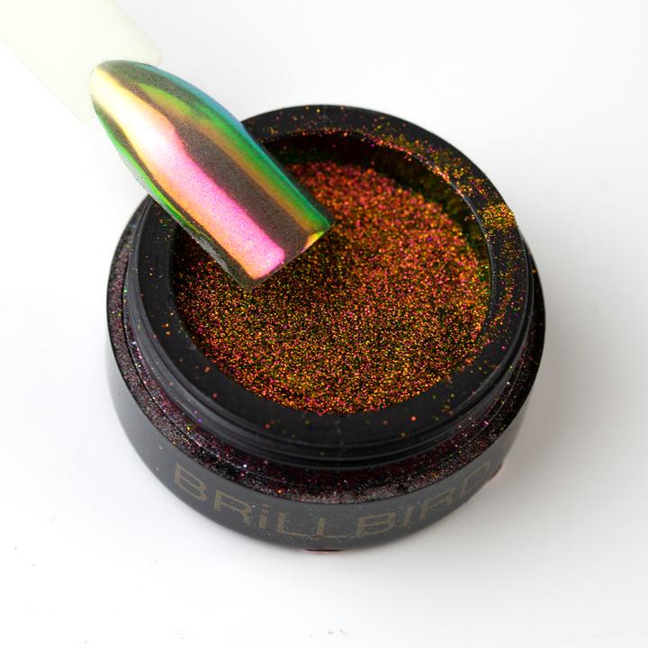 BrillBird Chrome Pulver Scrabeus Green