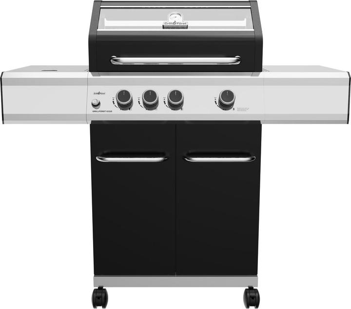Produktbild Grillfürst G310G 3-Brenner Gasgrill mit Hochtemperaturbrenner und Gusseisen Rosten (10.50 kW)