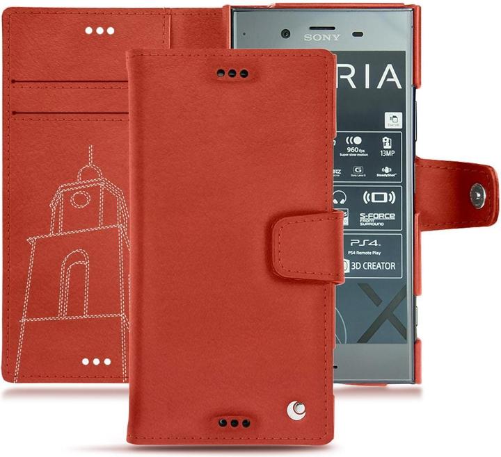 Actual product image Noreve Leather case wallet (Sony Xperia XZ1)