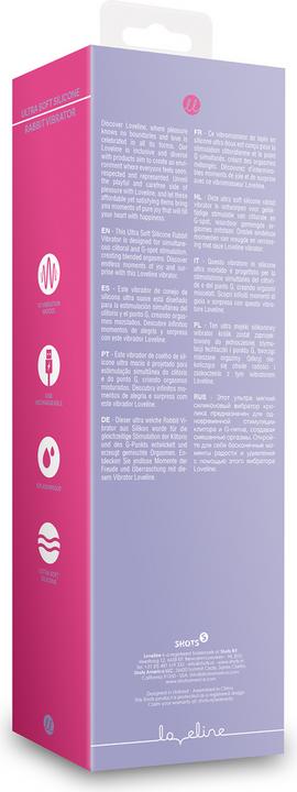 Produktbild Shots Ultra Soft Silicone Rabbit Vibrator