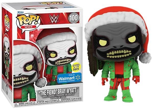 Actual product image Funko POP! "The Fiend" Bray Wyatt Exclusive Phosphorescente