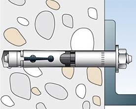 Actual product image Fischer High performance anchor R 88592 FH II 24/ 50 B Galvanised steel (10 pcs.)