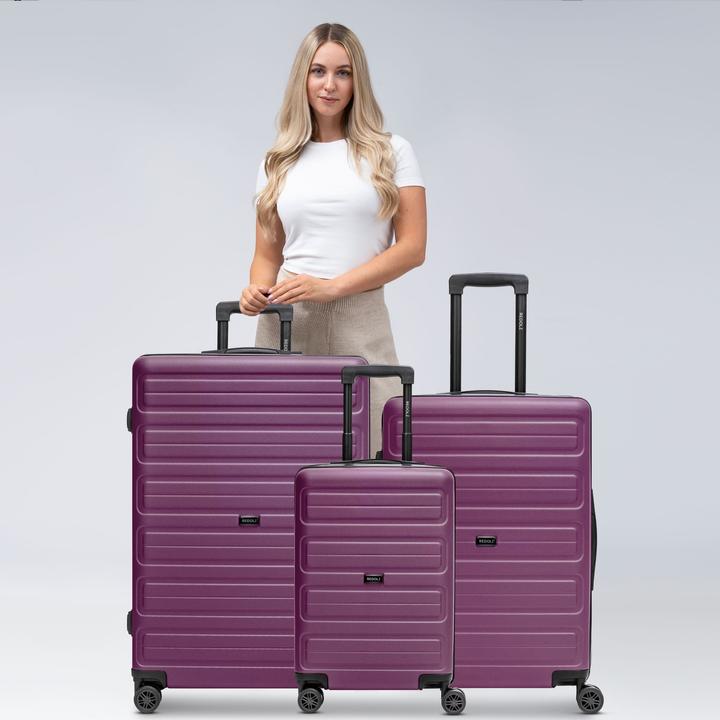 Produktbild Redolz Essentials 08 3-SET 4 Rollen Kofferset 3-teilig (219 l, XL (ab 115l))