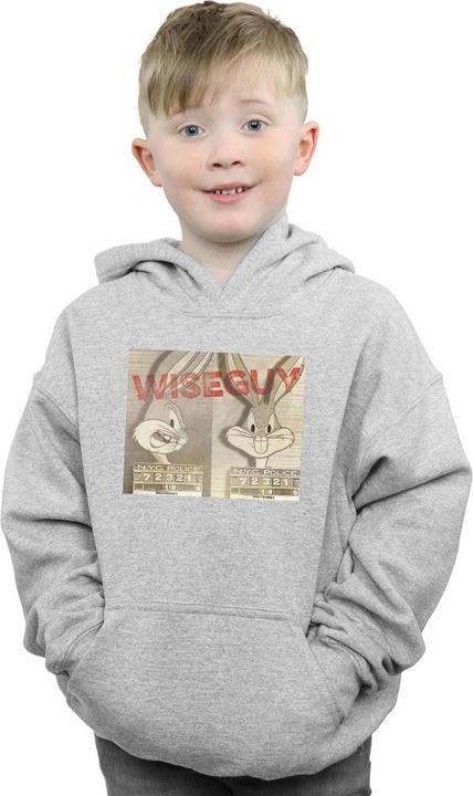 Immagine prodotto Looney Tunes Wise Guy Felpa con Cappuccio Ragazzi (128)