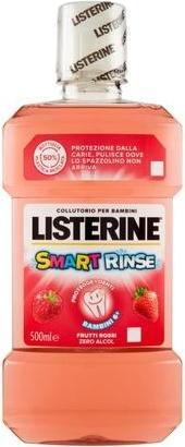Produktbild Johnson & Johnson Listerine Smart Rinse Mouthwash Strawberry 500ml (500 ml, Mundspülung)