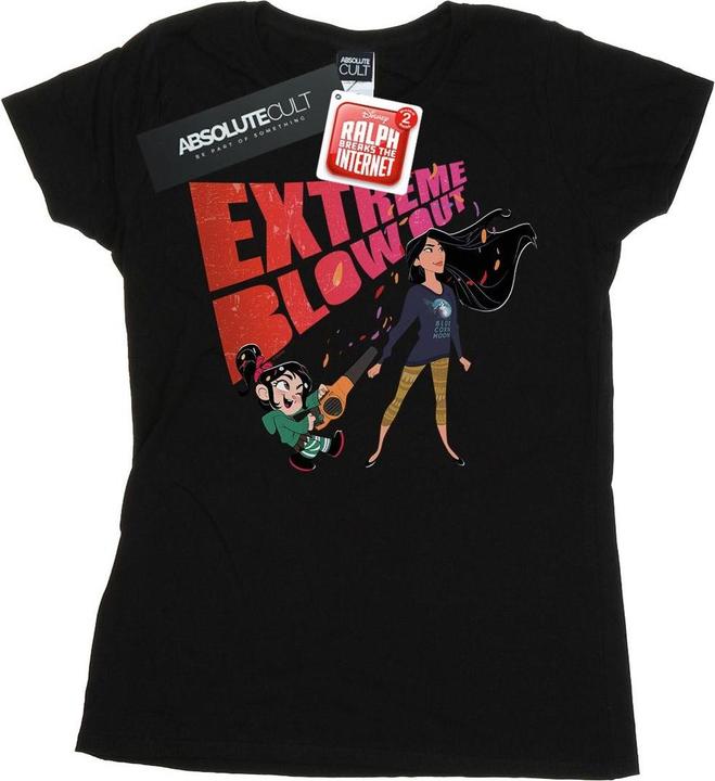 Disney Wreck It Ralph Pocahontas And Vanellope TShirt (M)