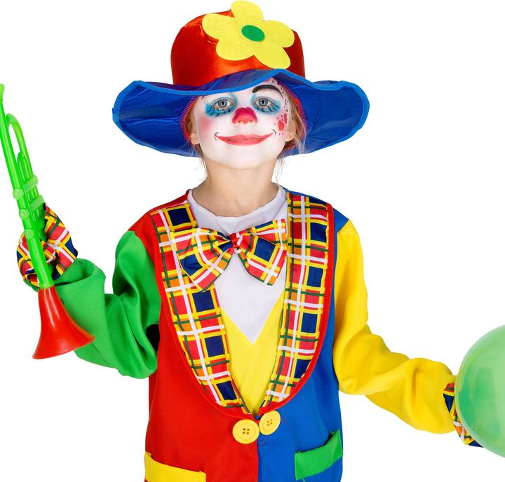 Produktbild Dressforfun Kinder - Teenkostüm Clown Sockenschuss (104)