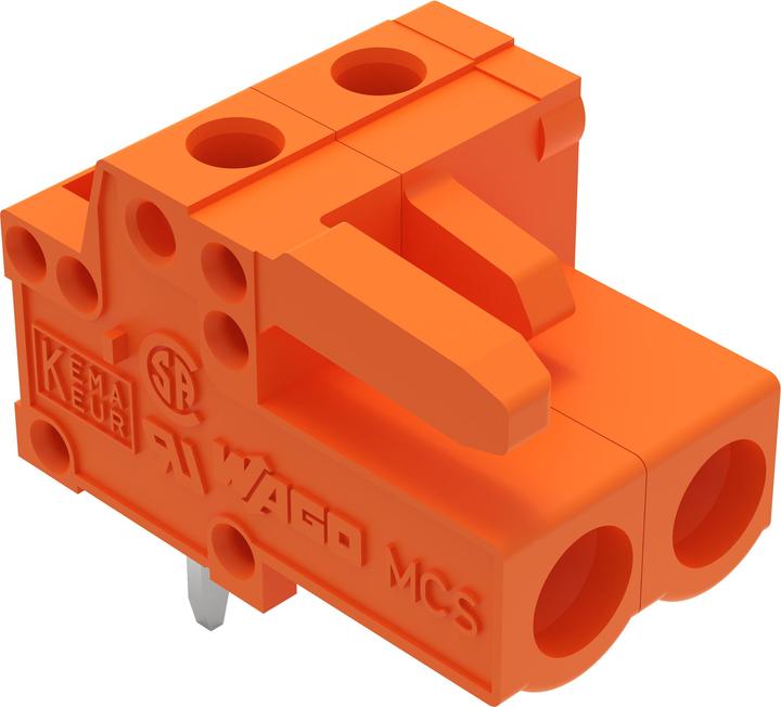 Image du produit Wago Connecteur orange 232-272 Contenu : 25 pièces (232-272)