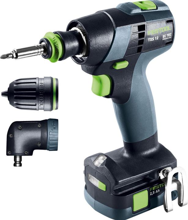 Actual product image Festool TXS 12 2.5 set (Rechargeable battery operated)