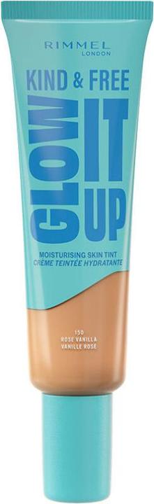Produktbild Rimmel London Kind & Free Glow It Up Moisturising Skin Tint (150 Rose Vanilla)