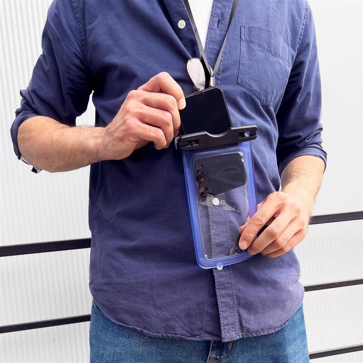 Image du produit Hurtel Etui étanche pour appareil mobile, 6.7" - Jaune (Universel)