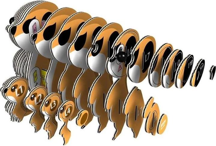 Immagine prodotto Eugy Meerkat - 3D Kit modello di figure in cartone