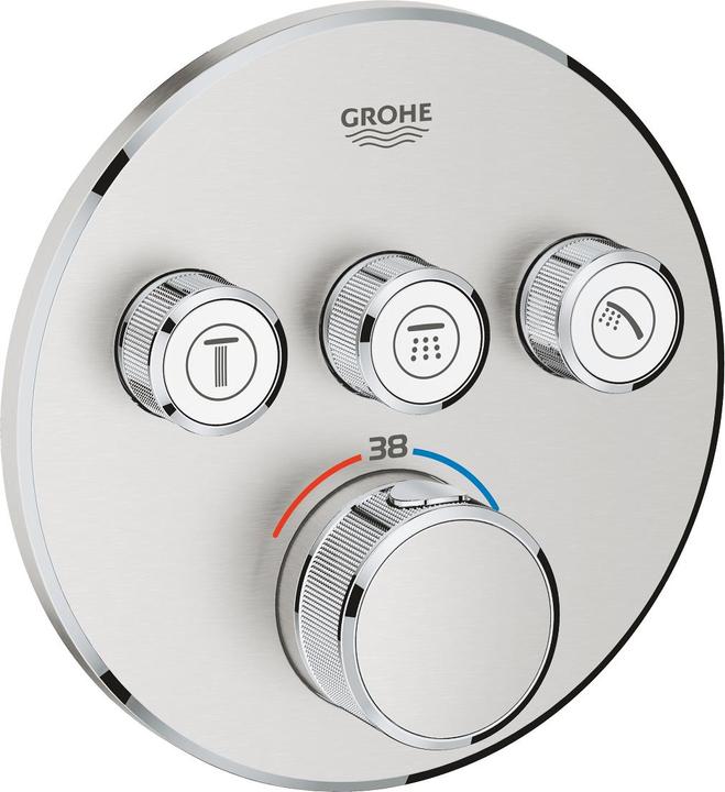 Thermostat GROHTHERM SMARTCONTROL rd 3 ASV su-st