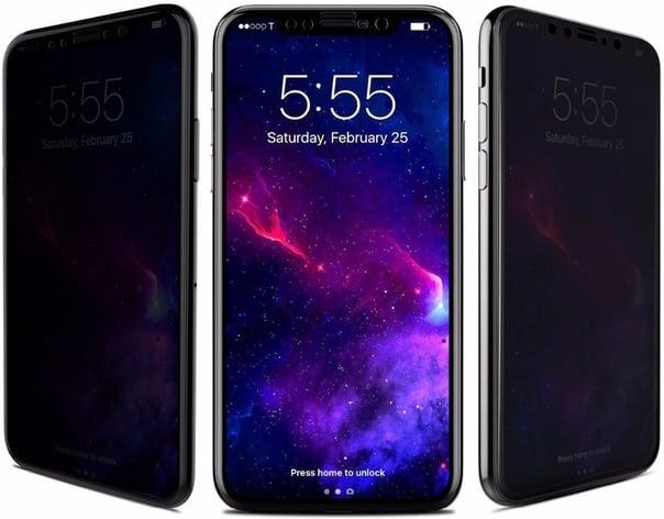 Immagine prodotto PhoneLook Protezione dello schermo in vetro temperato 3D Privacy Anti-Spy con bordi neri (1 Pezzo/i, Apple iPhone XR)
