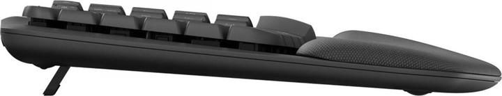 Produktbild Logitech Wave Keysergonomic Kb Graphite (Eng. Int., Kabellos)