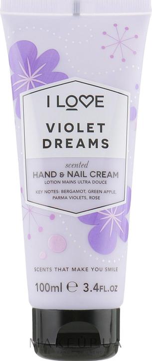 I Love... Handcrème Violet Dreams Hand & Nail Cream 100 ml (100 ml)