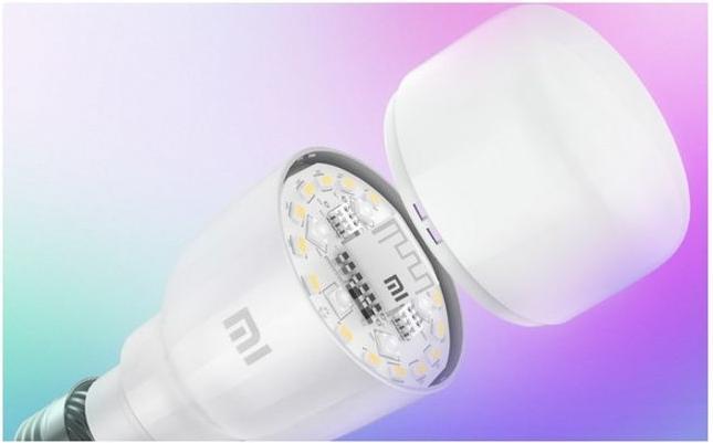 Actual product image Xiaomi MI Smart LED Lamp E27 (E27, 9 W, 950 lm, 1 x, F)
