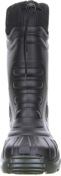 Produktbild G&G Damen Herren gefütterte Gummistiefel Winterstiefel Regenschuhe schwarz (39)