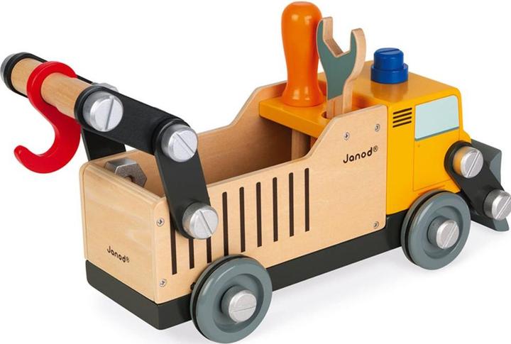 Actual product image Janod Brico'Kids Konstruktions Truck