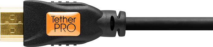 Actual product image Tether Tools TetherPro, Micro HDMI (D) / HDMI (A), 3m Schwarz (HDMI)