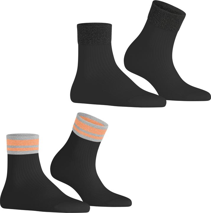 Produktbild Esprit Retro Glitter 2-Pack Damen (2er Pack, 39 - 42)