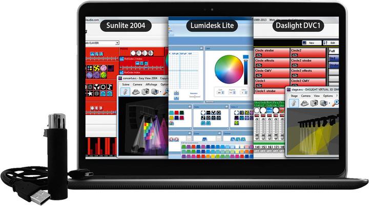 Actual product image Sushi DMX DS Compact Controller,Lighting Control,Software,Control Software,Interface