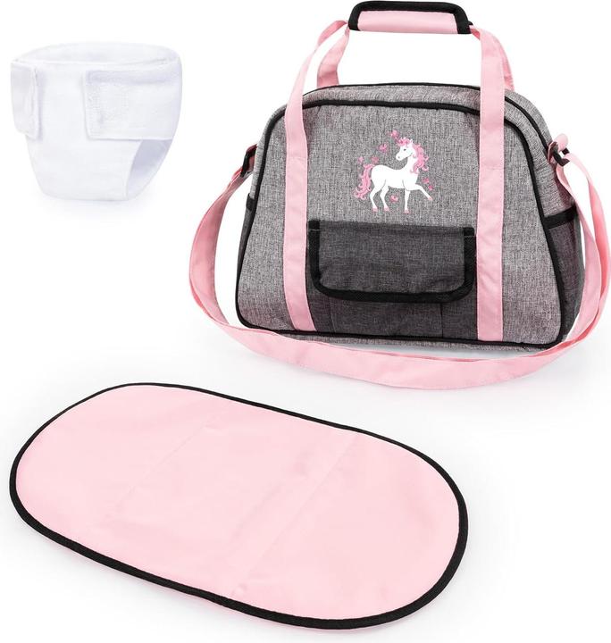 Bayer nursery bag grey with unicorn (69033AB)