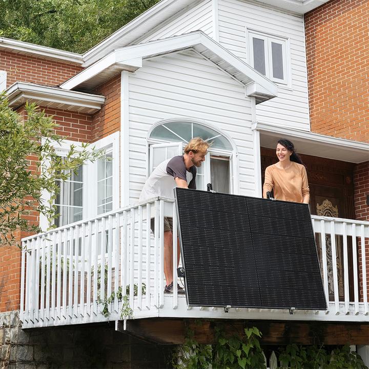 Actual product image EcoFlow Balcony Hook Kit (Solar system mounting material)