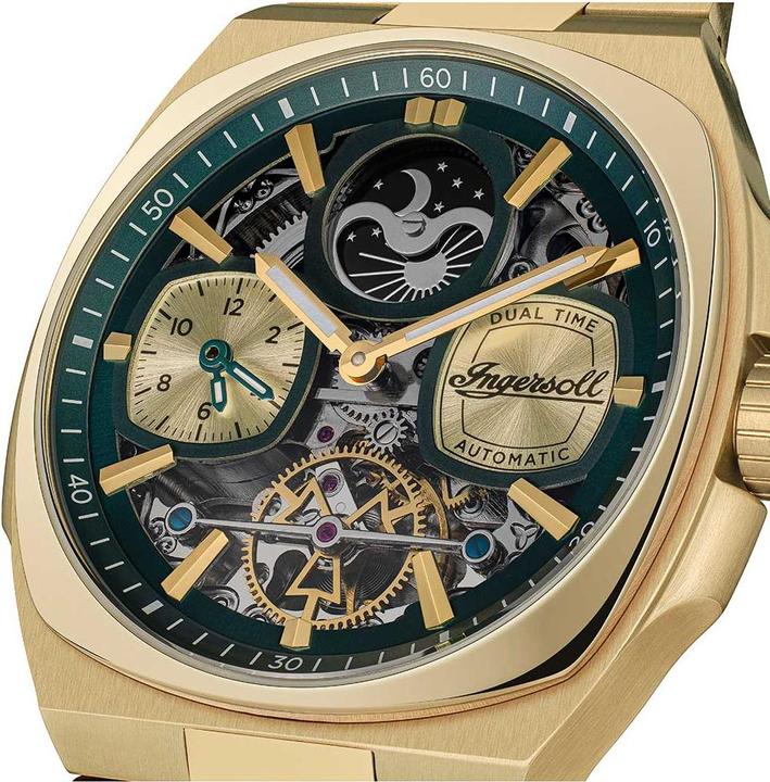 Produktbild Ingersoll 1892 The Spirit (Analoguhr, Mondphasenuhr, 47 mm)