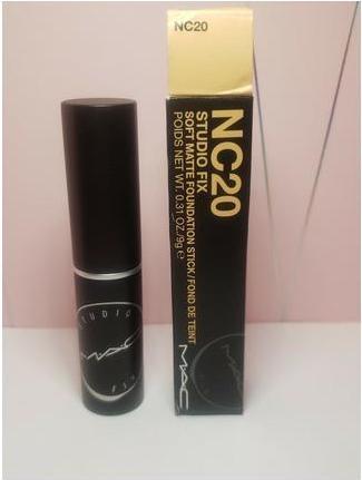 Actual product image MAC Cosmetics Studio Fix Soft Matte Foundation Stick (NC20)