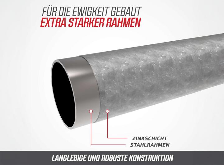 Produktbild BERG 37.81.03.01 Freizeit- & Garten-Trampolin Outdoor Rund Schraubenfeder Trampolin über der Erde (330 cm)