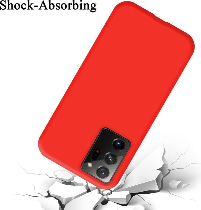 Image du produit Cadorabo TPU Liquid Silicone Case Cover (Samsung Galaxy Note 20 Ultra)