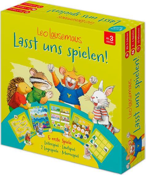 Produktbild Leo Lausemaus: Lasst uns spielen! – Spielesammlung (Deutsch)