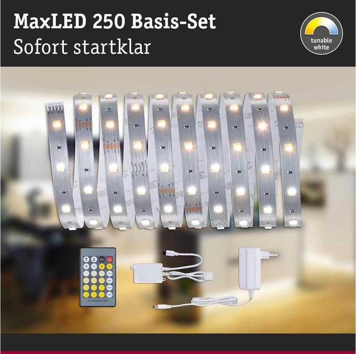 Actual product image Paulmann MaxLED 250 Stripe Set (Neutral White, Daylight, Warm white, 300 cm, Indoor)