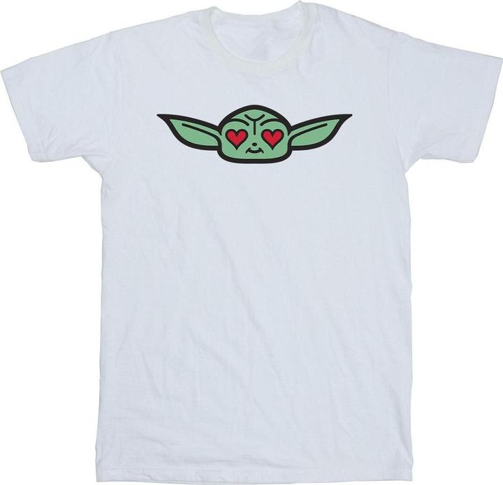 Star Wars The Mandalorian Grogu Heart Eyes TShirt (M)