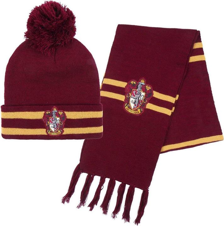Actual product image Cerda Hat and Scarf Harry Potter Red (One Size)