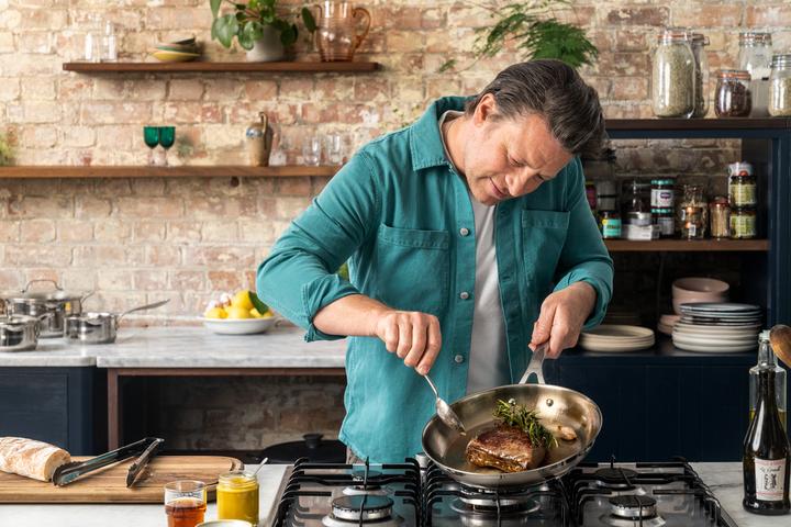 Produktbild Tefal Jamie Oliver Cook Smart (28 cm, Bratpfanne, Edelstahl)