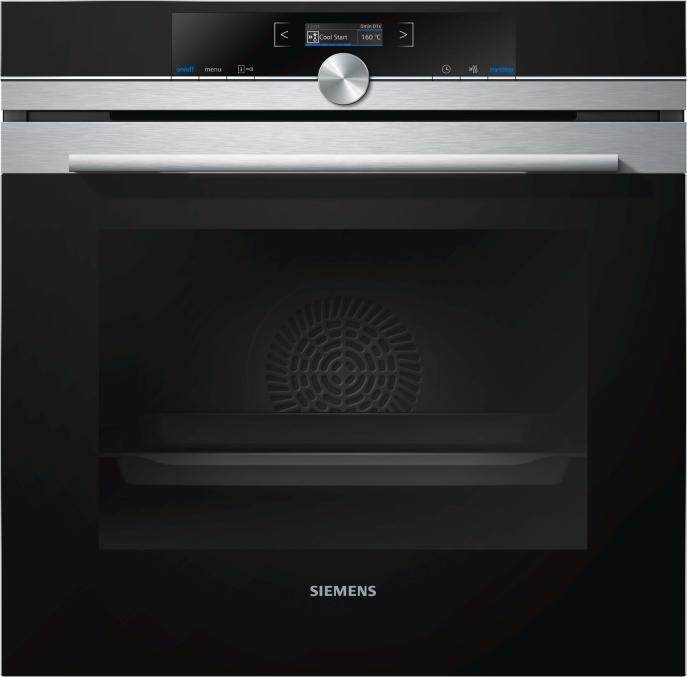 Produktbild Siemens iQ700 HB672GBS1S, Medium, Elektrischer Ofen, 71 l, 3600 W, 71 l, 30 - 300 °C