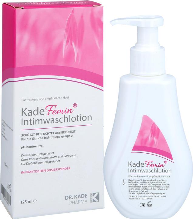 Produktbild Dr. Kade Pharma KadeFemin Intimwaschlotion, 125 ml Lotion (125 ml, Intimwaschlotion)