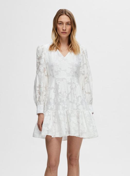 Produktbild Selected Femme Geblümtes Langarm Minikleid (38)