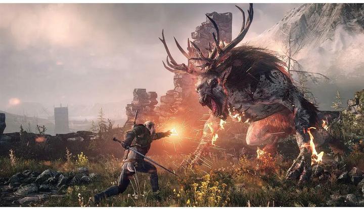Actual product image The Witcher 3 : Wild Hunt - Complete Edition (PS5, DE, IT, FR)