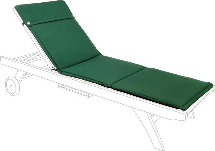 Image du produit Bizzotto Coussin pour chaise longue vert foncé