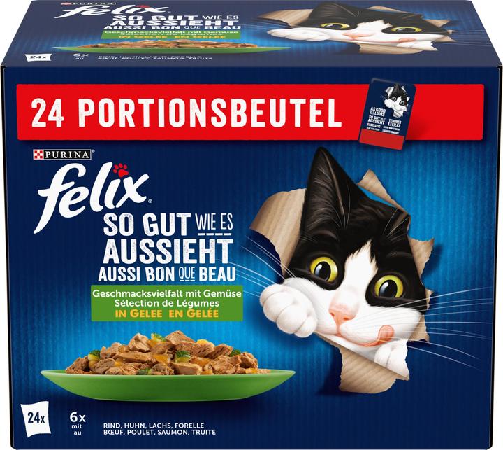 Felix Viande et légumes (Adulte, 24 pcs, 2040 g)