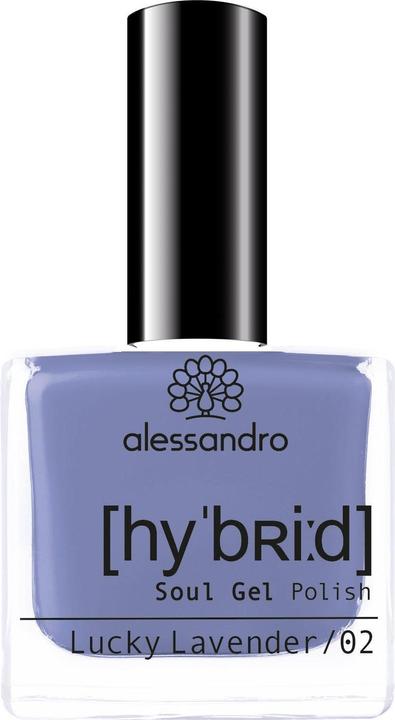 Alessandro Nagellack Hybrid 117 Lucky Lavender (117 Lucky Lavender, Gel-Effekt Nagellack)