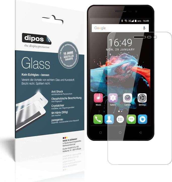 Actual product image Dipos Screen Protector Anti-Shock (2 Piece, Denver SDQ-52001G)