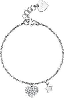 Sagapo S'Agapo Steel Bracelet With Pendants Aurora Sar26