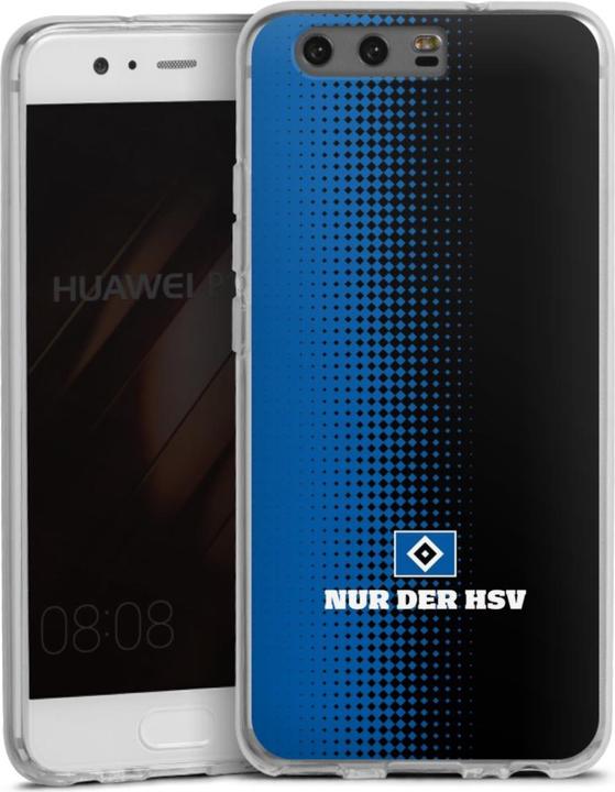 DeinDesign Silikon Hülle für Huawei P10 Handyhülle Case Smartphone Schutzhülle HSV Logo Offizielles (Huawei P10)