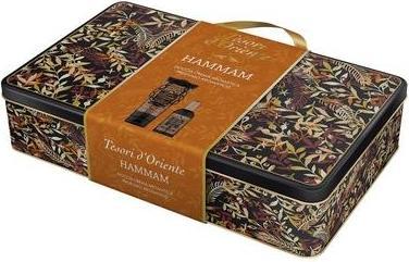 Produktbild Tesori d'Oriente Geschenkset Duschgel 250ml und Aromatic Scent 100ml Hammam Scent Geschenkbox (Haarpflege set)