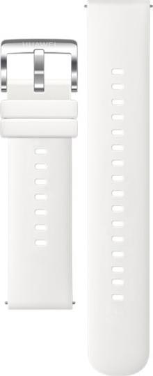 Produktbild Huawei Fluoroelastomer Strap (Glacier White) 22m, for Watch GT Series (42mm) WATCH 3 Series, EasyFit (Fluoroelastomer)